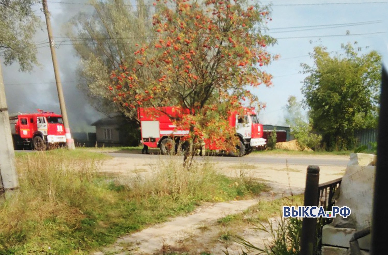 Частный дом горел на Герцена